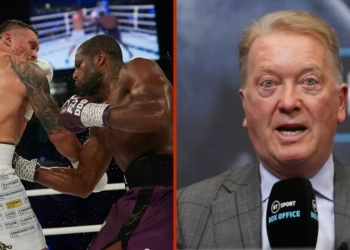 ‘He is a cheat’ – Frank Warren and Team Dubois to demand Usyk result overturn