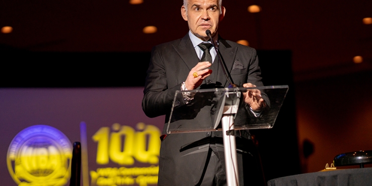 WBA President Gilberto Mendoza attends IBA Boxing Continental Championships in Colombia