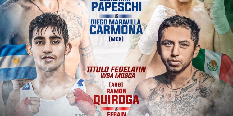 Sebastian Papeschi Collides with Diego Carmona for IBF Regional title in Cordoba August 26