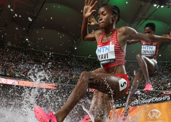 Yavi makes a splash with steeplechase gold in Budapest