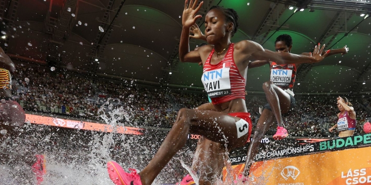 Yavi makes a splash with steeplechase gold in Budapest