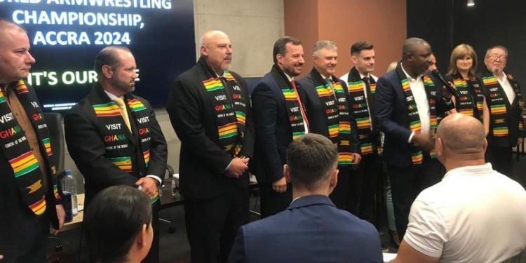 Ghana win bid to host 2024 World Armwrestling championship