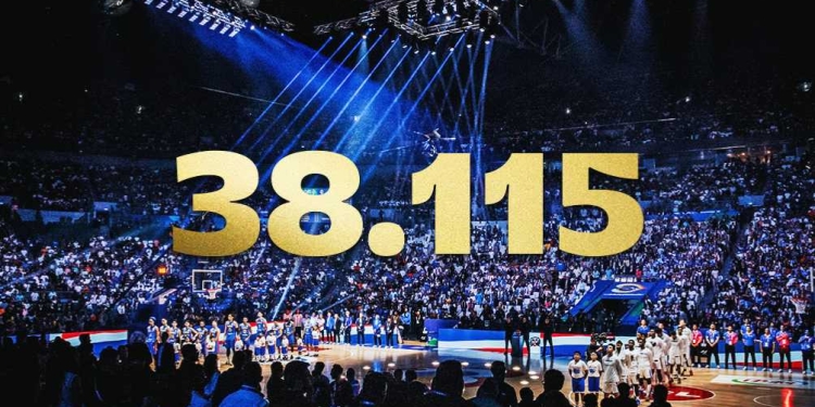Incredible 38,115 fans inside Philippine Arena set FIBA Basketball World Cup attendance record