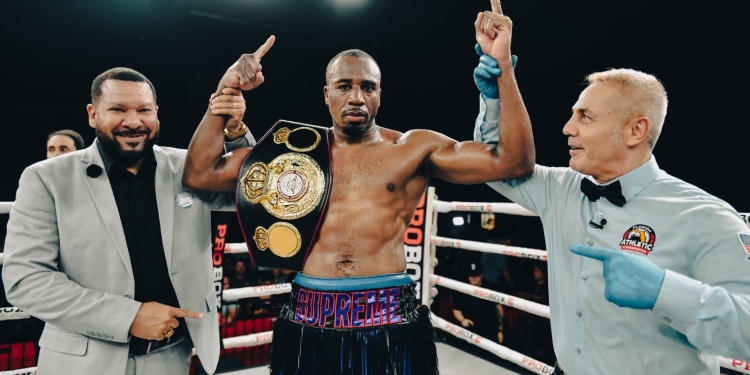 Kareem Hackett WBA 175 lbs Intercontinental Champion