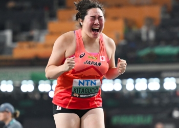 Last-round throw gains Kitaguchi her first global javelin title