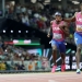 Lyles completes sprint double with third consecutive world 200m title