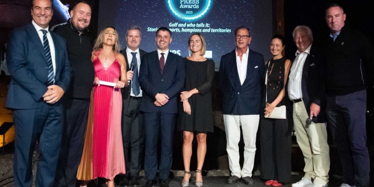 Magical night of Golf and history in Rome: Sports journalism and tourism awarded at Trajan’s Market