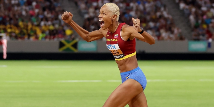 Rojas claims historic fourth world triple jump gold in Budapest