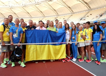Ukraine Fund provides athletes with equipment in Budapest
