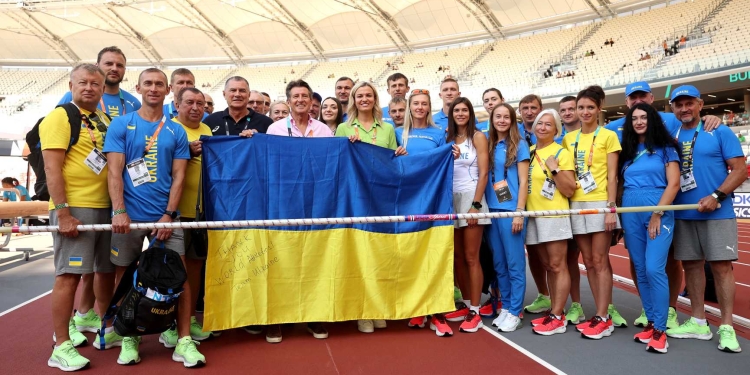 Ukraine Fund provides athletes with equipment in Budapest