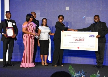 MTN Ghana crowned Marketing-oriented Telecommunications Company of year at CIMG Awards