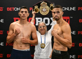 Cano and Ochoa ready, on weight to fight on Probox TV night
