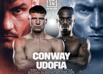 Conway faces Udofia for vacant WBA International belt this Saturday