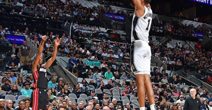 Wembanyama already setting a tone for his rookie NBA season with the Spurs