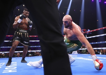 Tyson Fury beats Francis N’gannou by split points despite suffering KD
