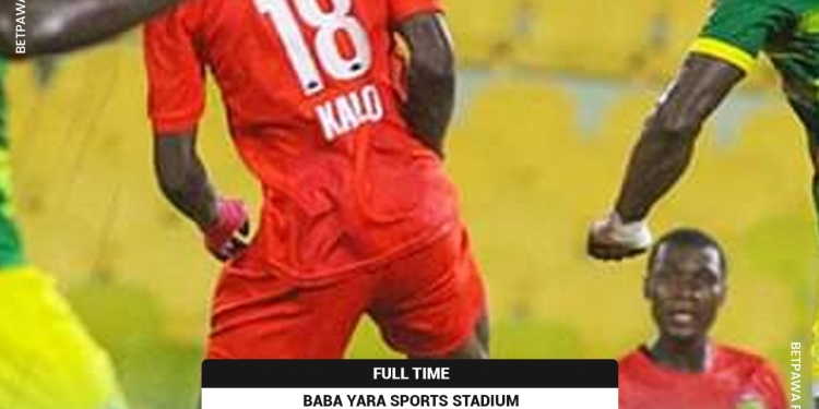 Kotoko pip Aduana as Kalo Ouattara scores again