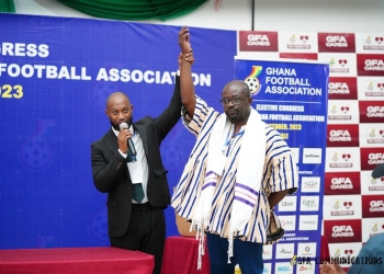 CAF President congratulates Ghana FA chief Kurt Okraku on re-election