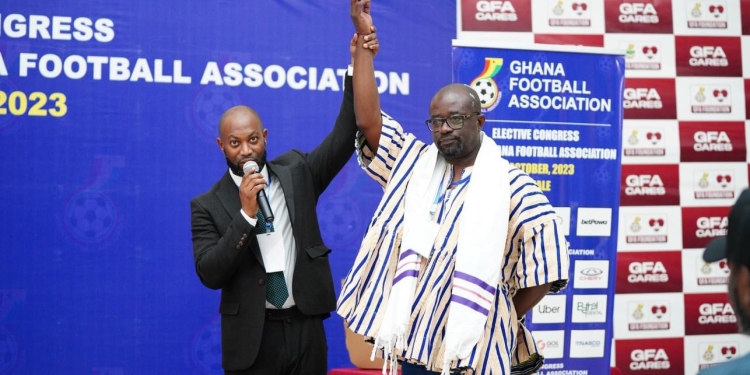 CAF President congratulates Ghana FA chief Kurt Okraku on re-election