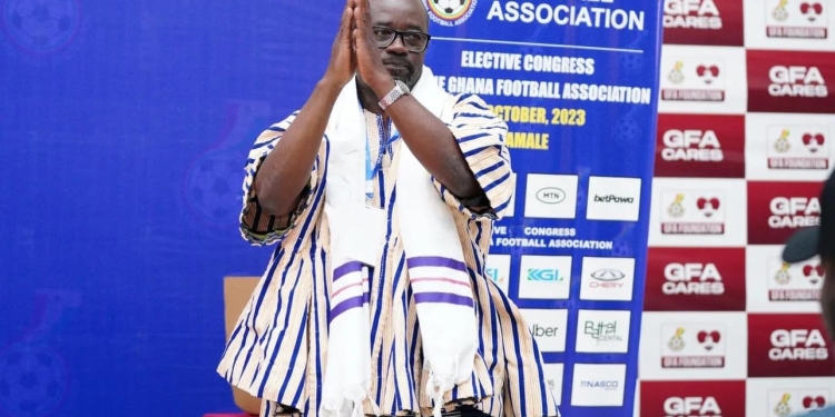 Ghana FA President grateful to Sports Minister for support
