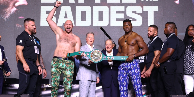 Heavyweight giants Tyson Fury and Francis Ngannou ready for Riyadh rumble