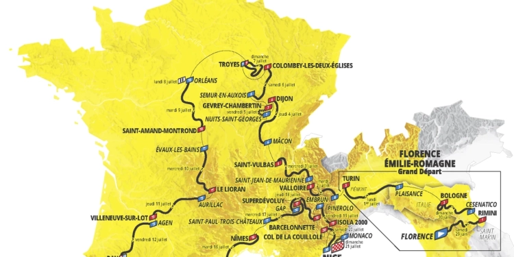 Tour de France won’t finish in Paris for first time in more than a century because of the Olympics