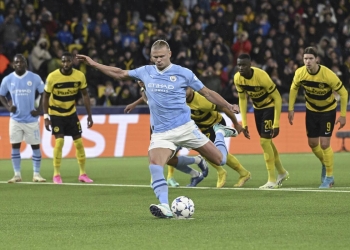Haaland scores again to set new record, maintain Man City’s 100% run