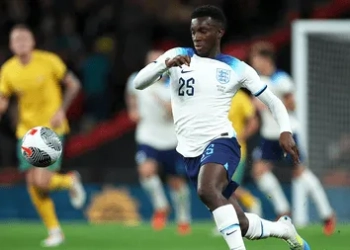 Nketiah makes England debut against Australia