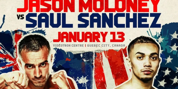 Jason Moloney to defend WBO bantamweight title versus Saul Sanchez on Beterbiev-Smith undercard in Canada January 13