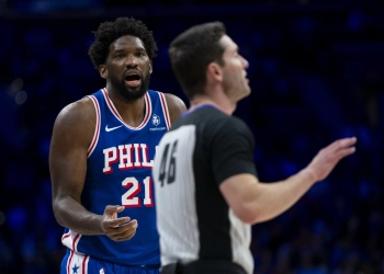 Joel Embid fined $35K for obscene gestures during victory over Trail Blazers