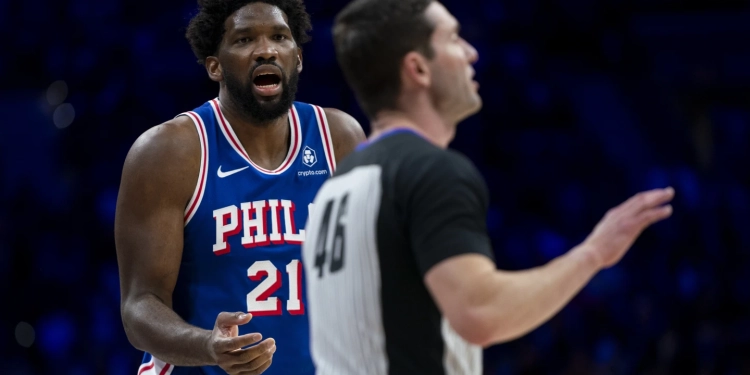 Joel Embid fined $35K for obscene gestures during victory over Trail Blazers