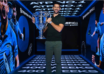 Novak Djokovic celebrates 400 weeks as World No. 1