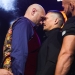 Tyson Fury, Oleksandr Usyk face-off at London press conference for undisputed heavyweight showdown
