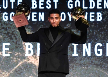 Jude Bellingham crowned Golden Boy on a magical night in Turin