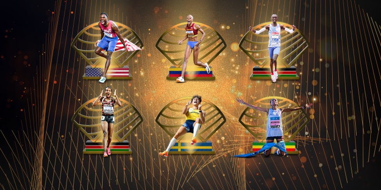 Six stars named World Athletes of the Year in Monaco