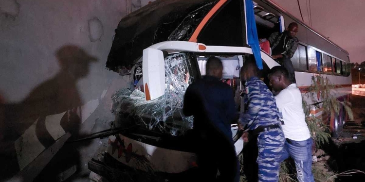 Several Africa Cup of Nations journalists injured after bus accident in Abidjan