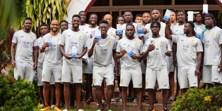 Tecno Mobile donate Camon phones to Black Stars ahead of Afcon