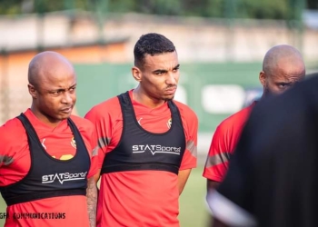 PHOTOS: Black Stars last training before Mozambique decider