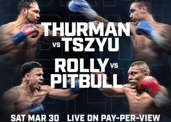 Thurman faces undefeated champ Rising Star Tim Tszyu