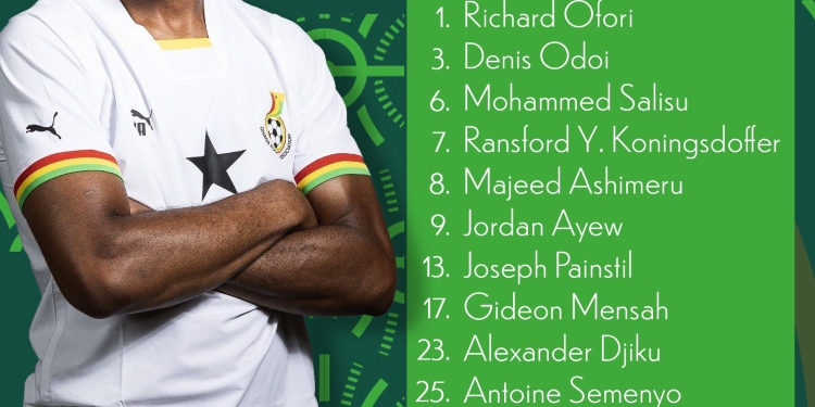 Antoine Semenyo, Salisu start START GROUP B OPENER AGAINST CAPE VERDE