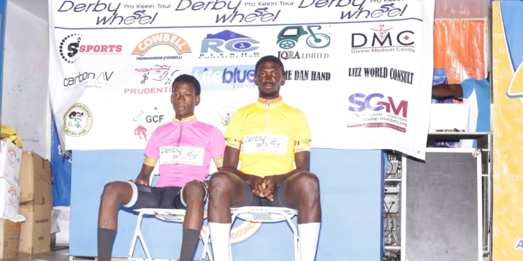 Two cyclists get fully sponsored trip to UK event