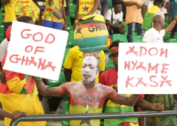 Photos: Scintillating scenes as Ghana and Egypt play out thrilling 2-2 draw at AFCON 2023