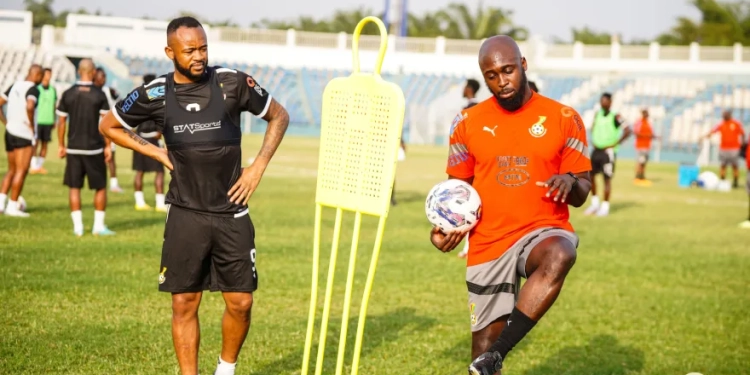 Jordan Ayew, Richard Ofori join Ghana camp for Afcon