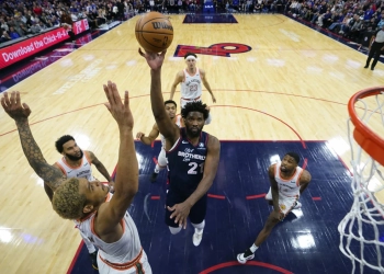 Joel Embiid scores 70 and Karl-Anthony Towns scores 62 on a historic NBA night