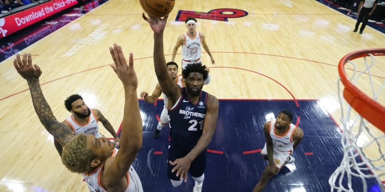 Joel Embiid scores 70 and Karl-Anthony Towns scores 62 on a historic NBA night