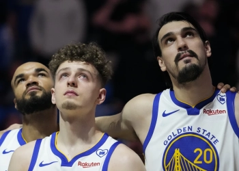 Warriors beat Hawks 134-112 on return to game action after assistant coach’s death