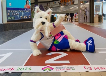 Scottee selected as mascot for World Athletics Indoor Championships Glasgow 24