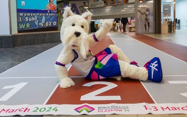 Scottee selected as mascot for World Athletics Indoor Championships Glasgow 24