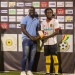 Steve Mukwala receives Tecno man-of-the-match award