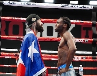 Joseph Adorno-Nicholas Walters weigh-in results