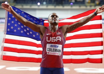 Coleman beats Lyles to prove he is the world’s fastest 60m runner
